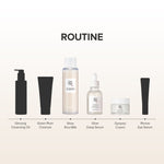 a group of different types of skincare products